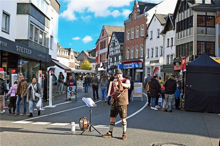 Auch für musikalische Untermalung war gesorgt.