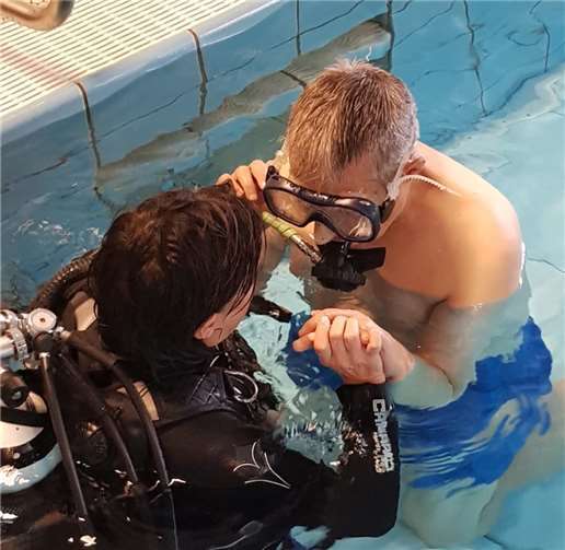 Auch ganz konkrete Hilfe wurde geleistet.