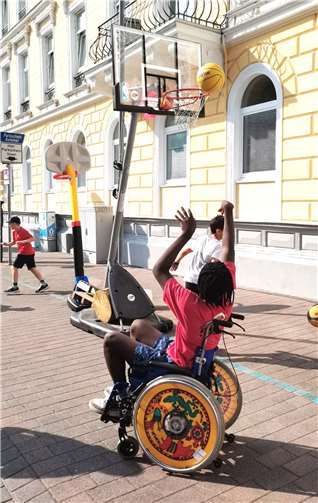 Auch im Basketball ist Inklusion ein Thema. Foto: BBV
