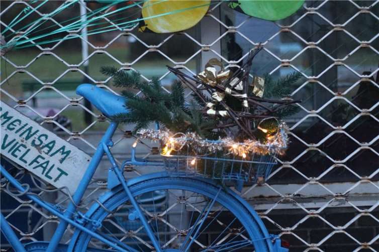 Auch im Bürgerpark herrscht Weihnachtsstimmung. Foto: privat