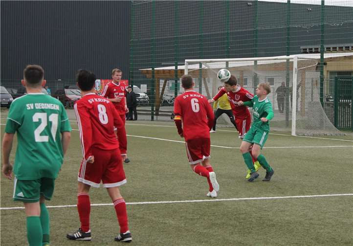 Auch im Derby gegen Oedingen konnte sich der SV Kripp durchsetzen, wenn auch das erlösende 1:0 fast buchstäblich in letzter Minute fiel. Foto: privat