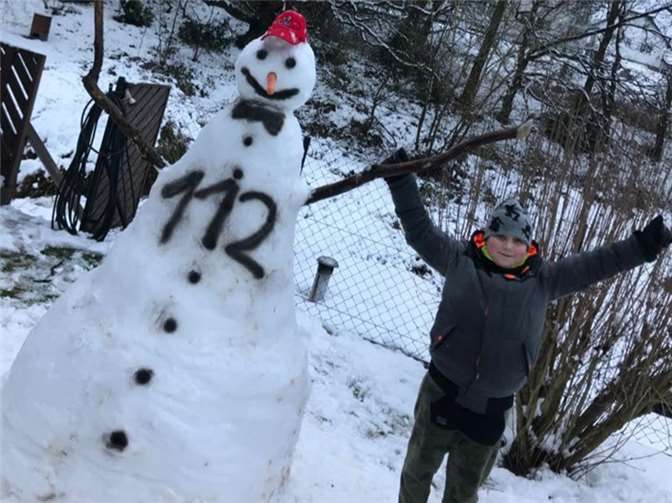 Auch im Lockdown gehen die Aktivitäten der Bambinifeuerwehr auf neuen Wegen weiter.Quelle: VG Puderbach