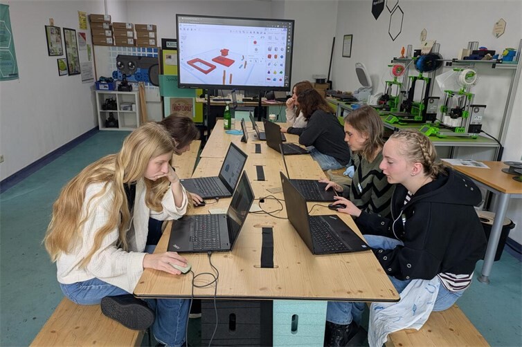 Auch im MakerSpace Bendorf wurde intensiv experimentiert.