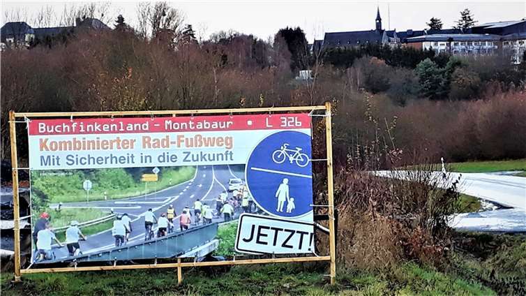 Auch im Westerwald setzen sich immer mehr Menschen für eine Verbesserung der Radverkehrsinfrastruktur ein (hier zwischen Holler und der Kreisstadt).  Foto: Willie Beckmann