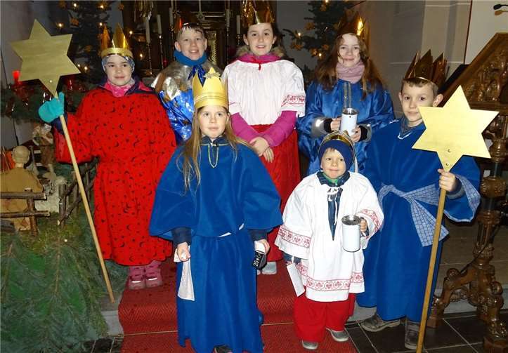 Auch in Hammerstein zogen die Sternsinger durch die Straßen.