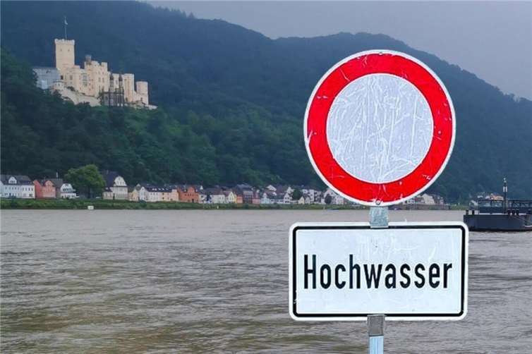Auch in Lahnstein wird Hochwasser erwartet, Foto: Eva Dreiser / Stadtverwaltung Lahnstein