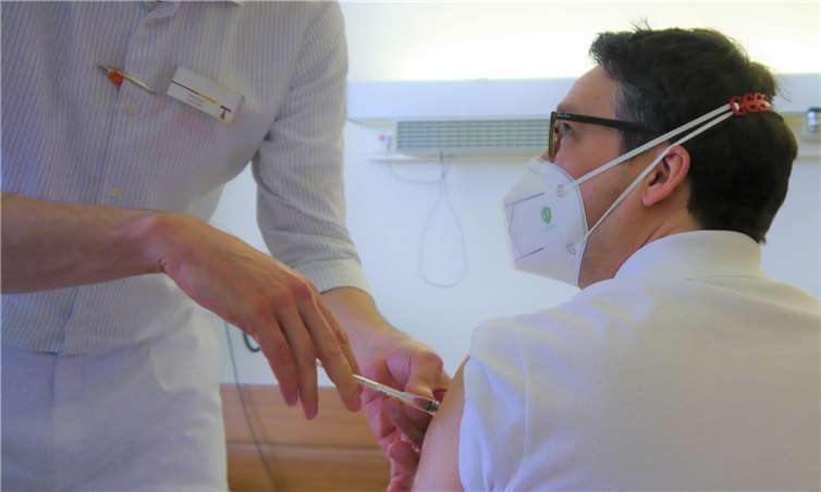 Auch in Remagen wurde mit den Impfungen begonne. Foto: privat