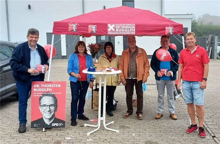 Auch in Weißenthurm gab es einen Infostand. Foto: Privat