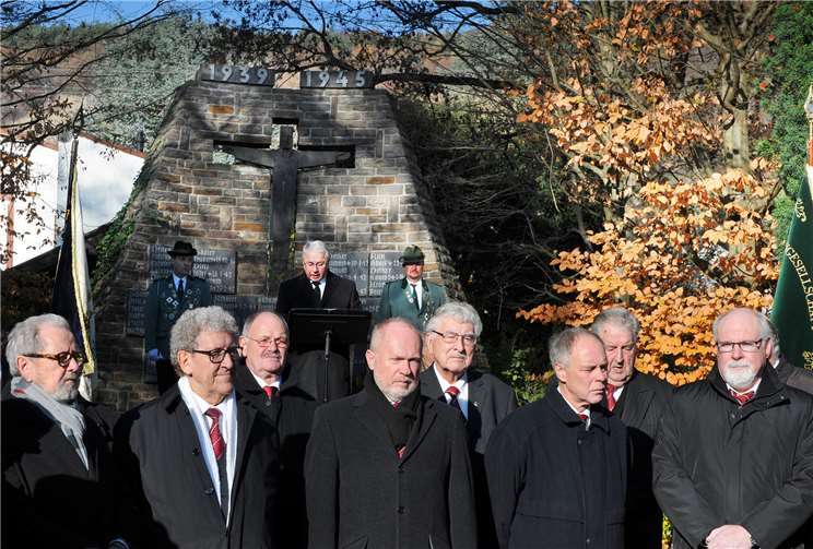 Auch in Westum versammelte man sich zum gemeinsamen Gedenken.