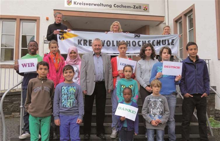 Auch in den Herbstferien fanden wieder Deutschkurse in Cochem-Zell für ausländische Schülerinnen und Schüler in der Kreisvolkshochschule statt. privat