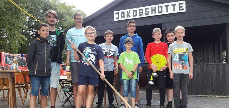 Auch in dieem Jahr war das Zeltlager wieder ein Highlight bei der Jugendfeuerwehr Burgbrohl. privat