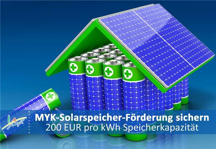 Auch in diesem Jahr fördert der Landkreis Mayen-Koblenz die Anschaffung von Solarspeichern für bereits bestehende Photovoltaikanlagen und stellt dafür 100.000 Euro zur Verfügung.Foto: Kreisverwaltung Mayen-Koblenz