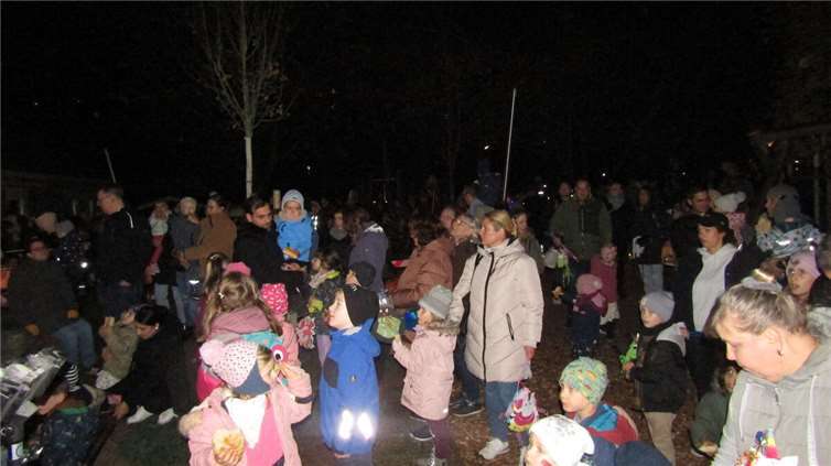 Auch in diesem Jahr haben die Kinder und Eltern Laternen in den unterschiedlichsten Farben und Formen gebastelt.Fotos: Haus für Kinder