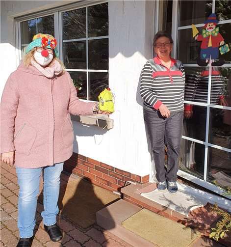 Auch in diesem Jahr haben sich die Möhnen aus Kempenich eine kleine Alternative ausgedacht.  Foto: privat