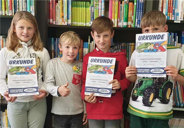 Auch in diesem Jahr hatten die Breitscheider Grundschulkinder wieder viel Freude an der Lese-Sommer-Aktion. Foto: privat