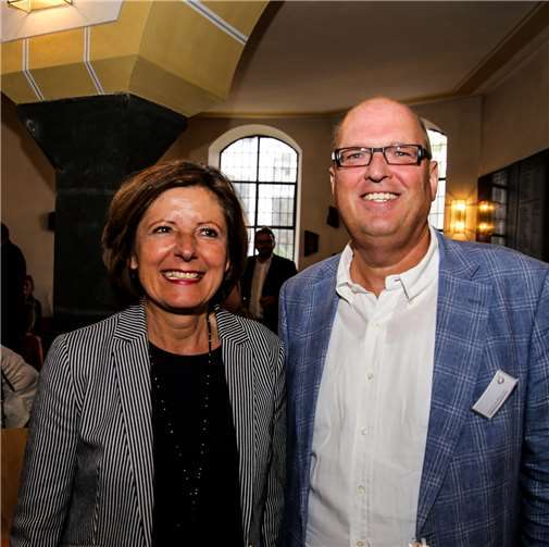 Auch in diesem Jahr konnte Frank Hoffbauer die Ministerpräsidentin Malu Dreyer als Gast zur Eröffnung der Kunsttage begrüßen.