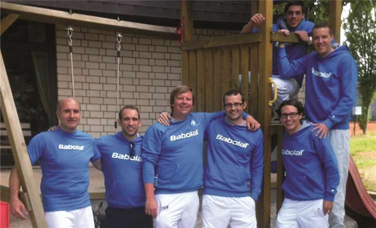Auch in diesem Jahr spielen die Herren 30 des TC Rengsdorf in der dritthöchsten Liga Deutschlands. privat