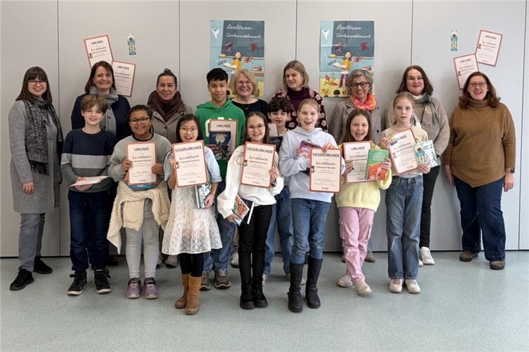 Auch in diesem Jahr stellte sich an der Grundschule St. Martin die Frage: Wer liesgt am besten vor?