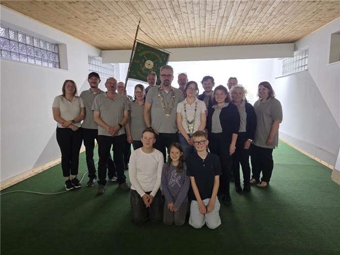 Auch in diesem Jahr traf sich die Schützengesellschaft Niederbieber, um ihre Majestäten beim Königsschießen zu ermitteln. Foto: privat