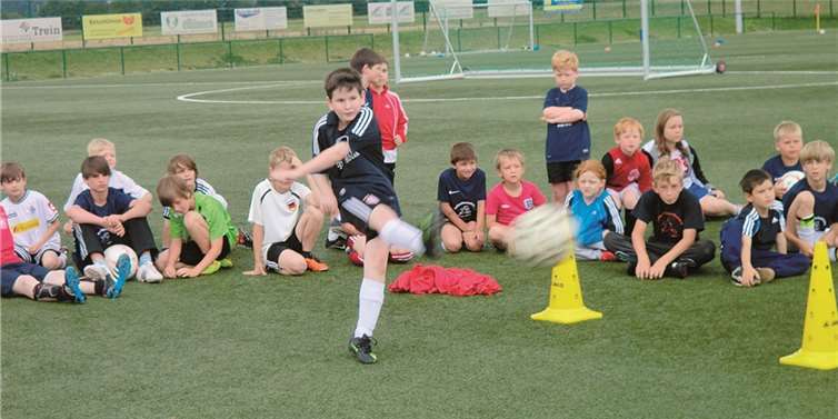 Auch in diesem Sommer dreht sich bei der Ferienfreizeit des SV Kripp alles um das runde Leder.Privat