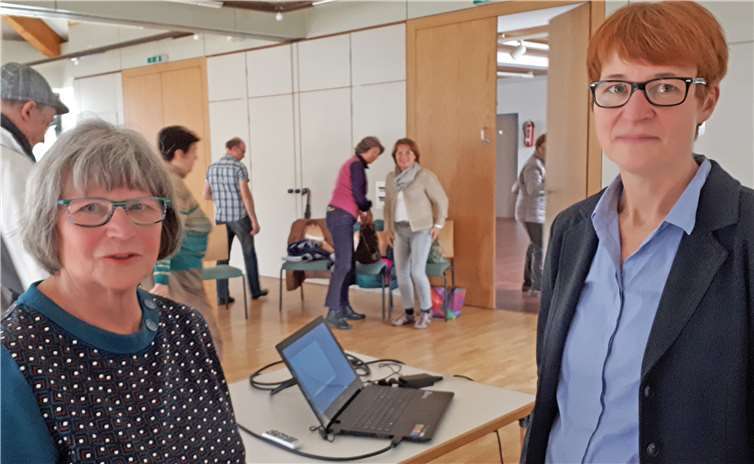 Auch individuelle Expertentipps zum Thema „Ernährung im Alter“ erhielten Interessierte der gut besuchten Veranstaltung. Foto: privat