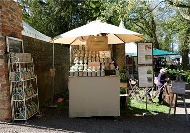 Auch kleine aber besondere Aussteller hatten ihren Platz.