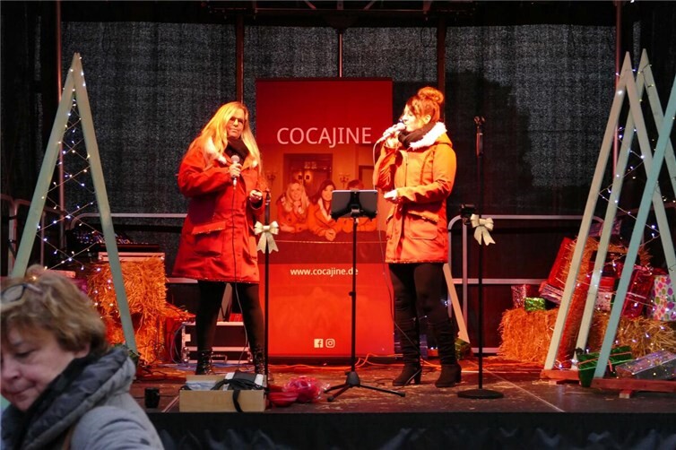Auch musikalische Unterhaltung wurde geboten, so zum Beispiel mit „Cocajine“. Fotos: AB