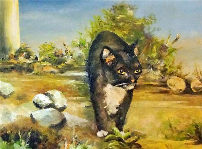 Auch naturnahe Abbildungen lagen dem Künstler.