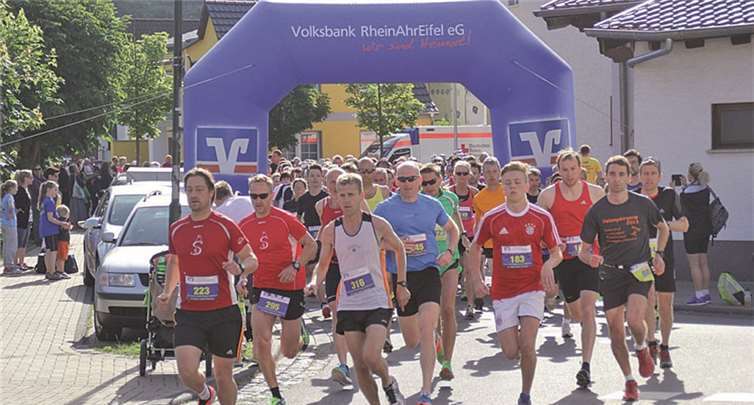 Auch über zehn Kilometer gingen viele Teilnehmer auf die Strecke.privat