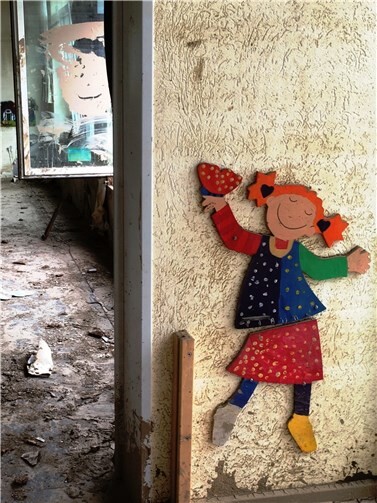 Auch viele Kitas wurden von den Fluten zerstört. Foto: privat