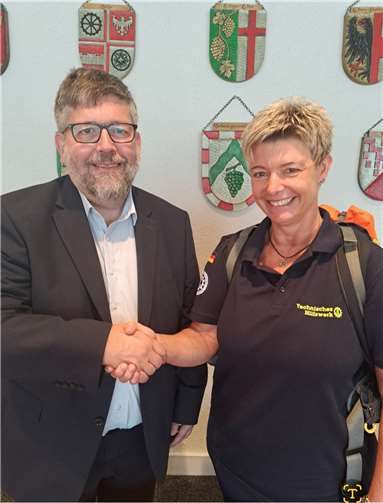 Auch vom Bürgermeister der VG Cochem, Wolfgang Lambertz, konnte Sabine Hilfe bekommen.