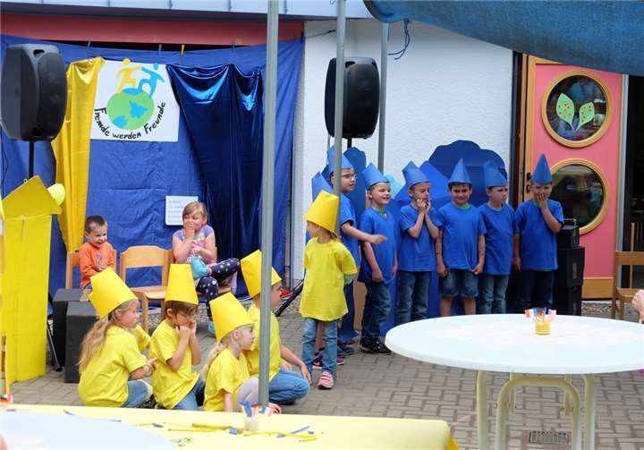 Auch wenn die Kinder viel Spaß an der Vorbereitung und Aufführung des Musicals hatten, so wurden darin doch auch ernste Themen berührt. privat