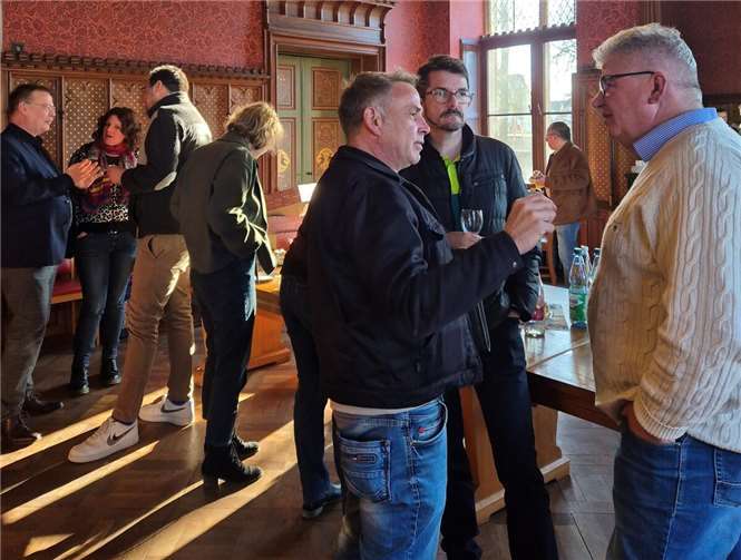 Auch zum Austausch und Netzwerken der Akteure untereinander bot der Nachmittag Möglichkeit.  Foto: privat