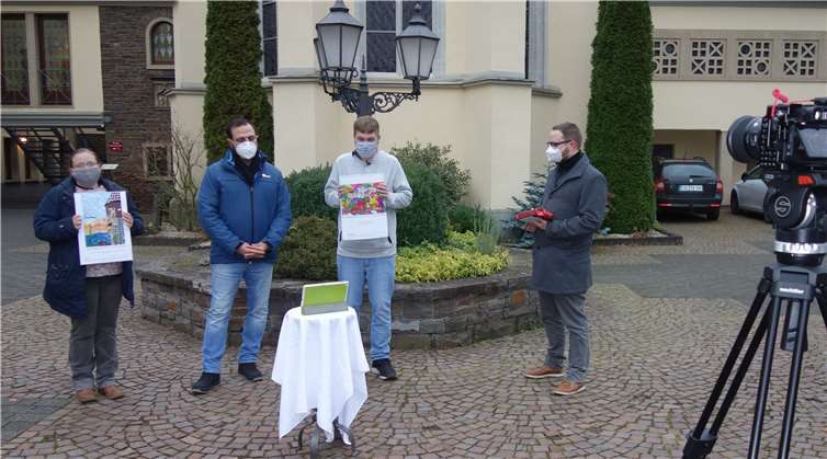 Auch zwei Werke aus dem Künstleratelier Ausdruck aus Kloster Ebernach sind dabei. Foto: privat