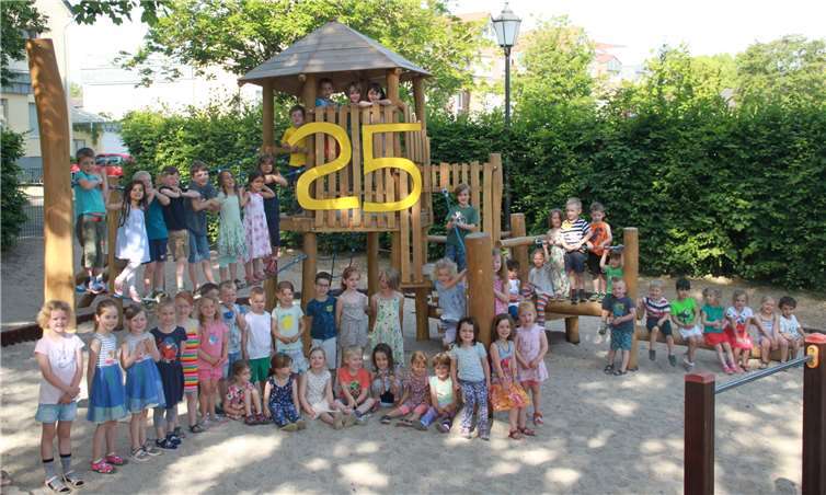 Auf 25 Jahre kann die Elterninitiative Kita Wibbelstätz zurück blicken. Foto: privat