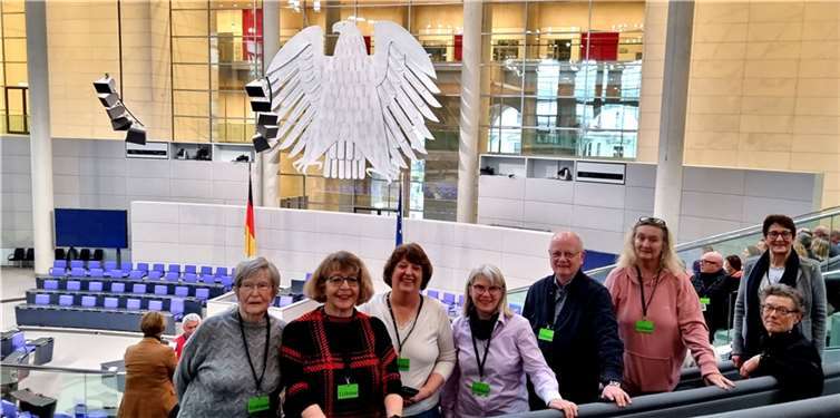 Auf Einladung der Bundestagsabgeordneten Mechthild Heil besuchte die Gruppe des Kommunalen Kino Andernach Berlin für eine vier Tage dauernde Kurzreise. Foto: privat