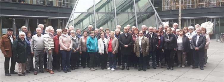 Auf Einladung des Wahlkreisabgeordneten Dr. Adolf Weiland, war die CDU Senioren-Union Maifeld zu einer Tagesfahrt in die Landeshauptstadt Mainz gestartet.Foto: privat