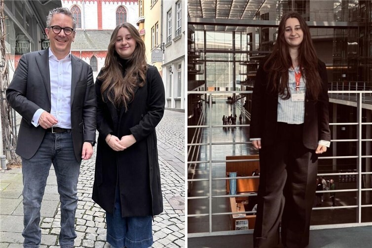 Auf Einladung von Thorsten Rudolph war Liveta Asllani aus Koblenz zwei Tage lang im Bundestag zu Gast und erlebte dort ein spannendes Programm.