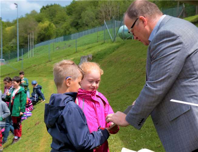 Auf Rang zwei landete die Margaretha-von-Arenberg-Grundschule aus Antweiler.