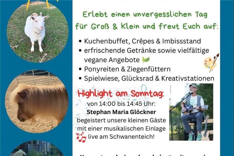 Auf Stephan Maria Glöckner können sich die Kleinen am Sonntag freuen. 