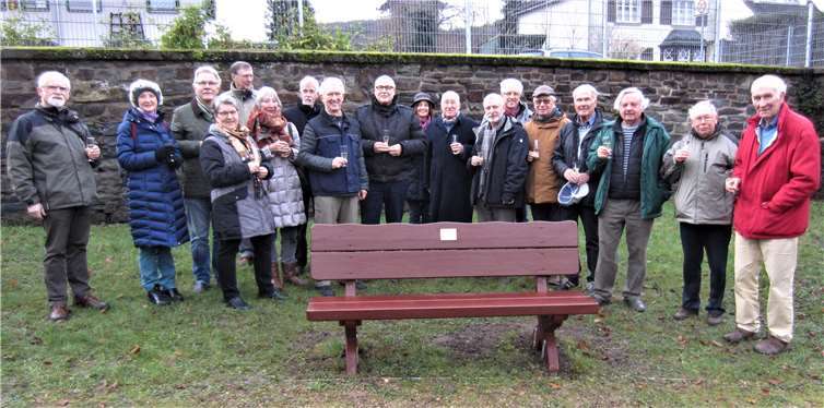 Auf dem Alten Friedhof wurde ein idealer Platz gefunden.Foto: privat