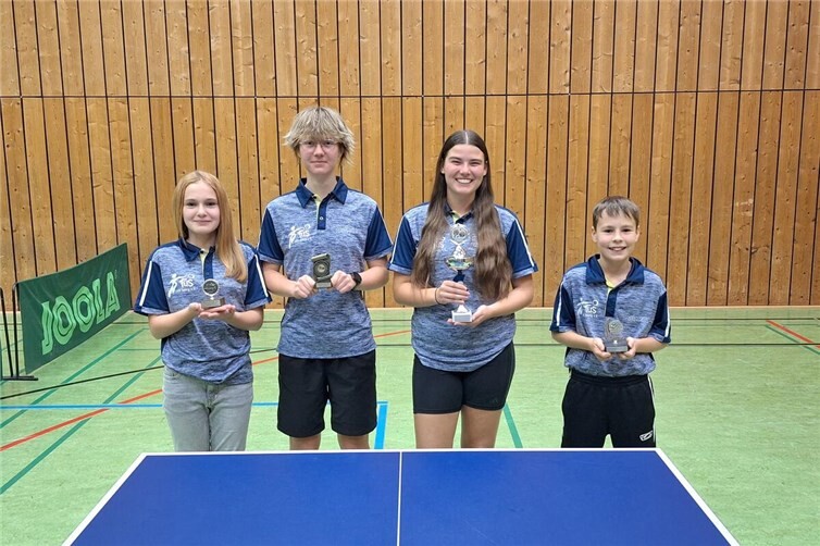 Auf dem Bild die erfolgreichen Teilnehmer v. l. nach rechts: L.K. Albee, Ch. Anders, S. Reckenthäler, O. Schaaf, es fehlt: J. Knippen. Foto: privat