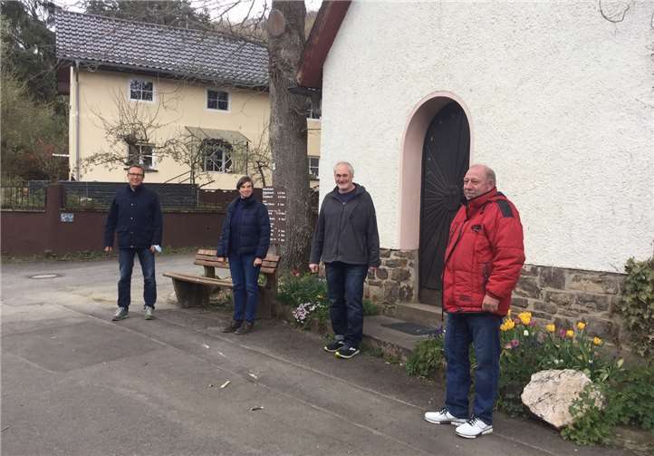Auf dem Bild von rechts nach links: Beisitzer Jürgen Schlich, Stellvertreterin Brigitte Doege, Vorsitzender Gereon Schürmann, Beisitzer Georg Zavelberg. Foto: privat