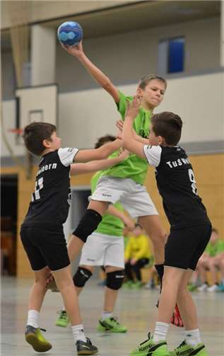 Auf dem Bild zu sehen Mika Wissen. Anke Bous