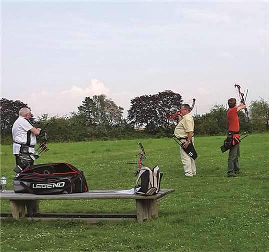 Auf dem Bogensportgelände finden auch in diesem Jahr die offenen Vereinsmeisterschaften des BSC Rheinbach e.V. statt.privat