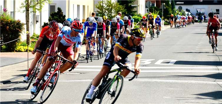 Auf dem Dreieckskurs entwickelten sich spannende Wettkämpfe. Foto: KG