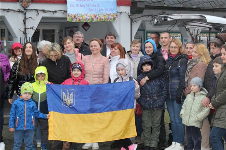 Auf dem Endertplatz wartete auf alle eine Überraschung. Fotos: privat