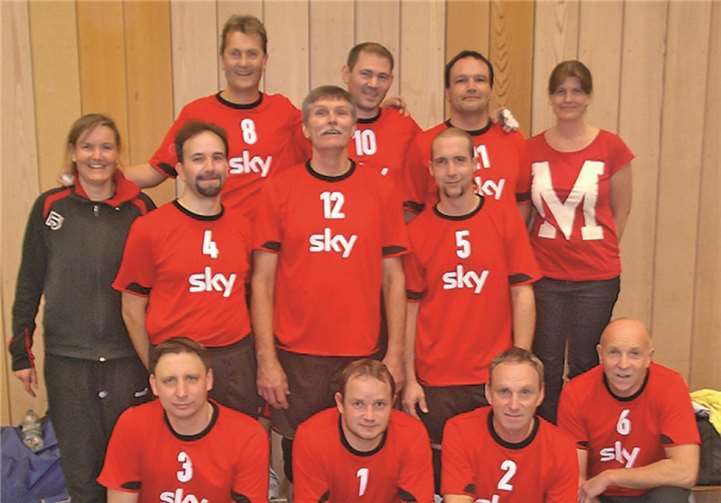 Auf dem Feld wie auch auf der Ersatzbank - eine starke Leistung der Burgbrohler.privat