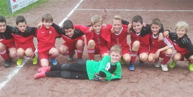 Auf dem Foto fehlen: Manuel Höß (Torwart) , Maximilian Bungart, Finn Kaese, David Schmitten.Foto: privat