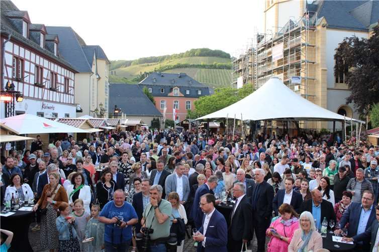 Auf dem Marktplatz herrschte vier Tage lang beste Stimmung.